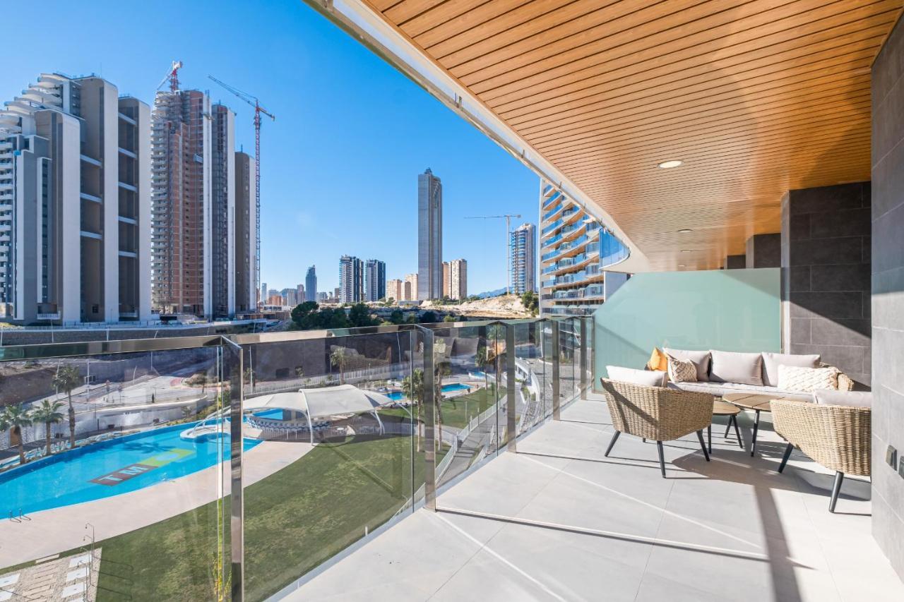 Sunset Waves 3-194 Poniente Beach Resort Benidorm Exterior foto